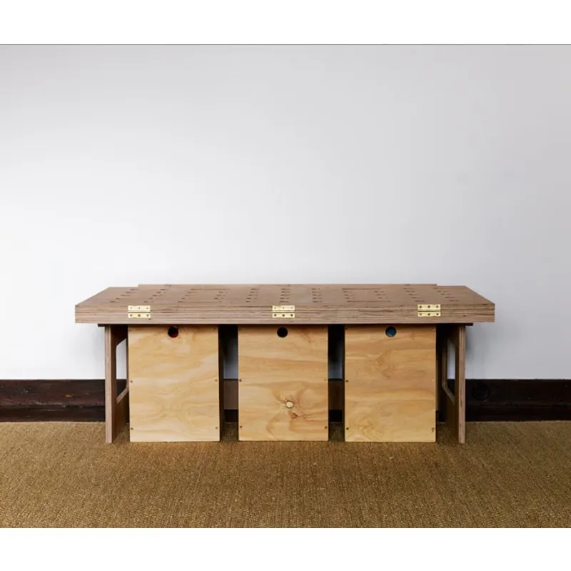 Hardwood Plywood Campervan Accessories Furniture Comfortable Folding RV Campervan Camping Lathe