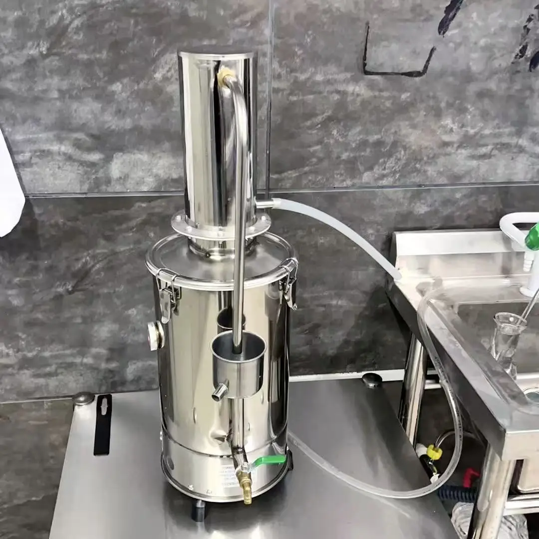 Fully Automatic Stainless Steel Electric Laboratory Distiller 10L/H 13.5KW Factory Promotion for Distilled Water Machine