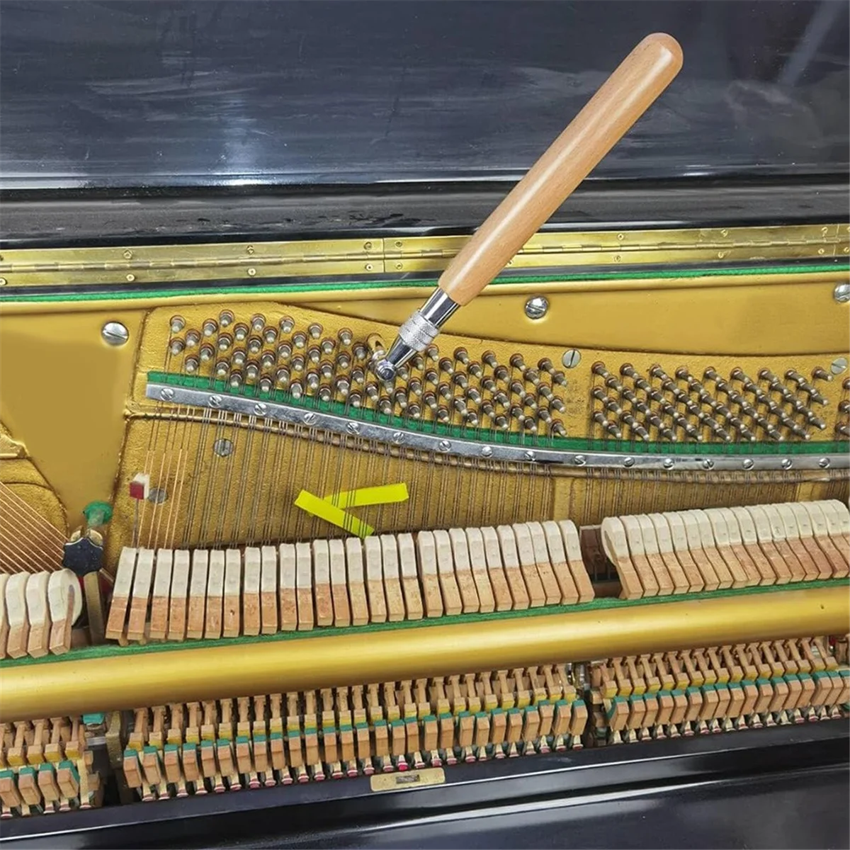 Professional Piano Tuning Kit Piano Tuning Hammer and Mute Kit Piano Tuning Kit 12 PCS - Image 4