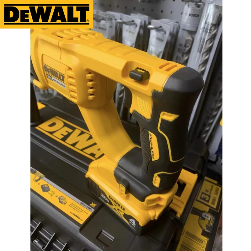 Dewalt DCH133M2/M1 Rotary Hammer Drill Kit With Lithium Battery Brushless Motor DEWALT Rechargeable Cordless Power Tool DCH133