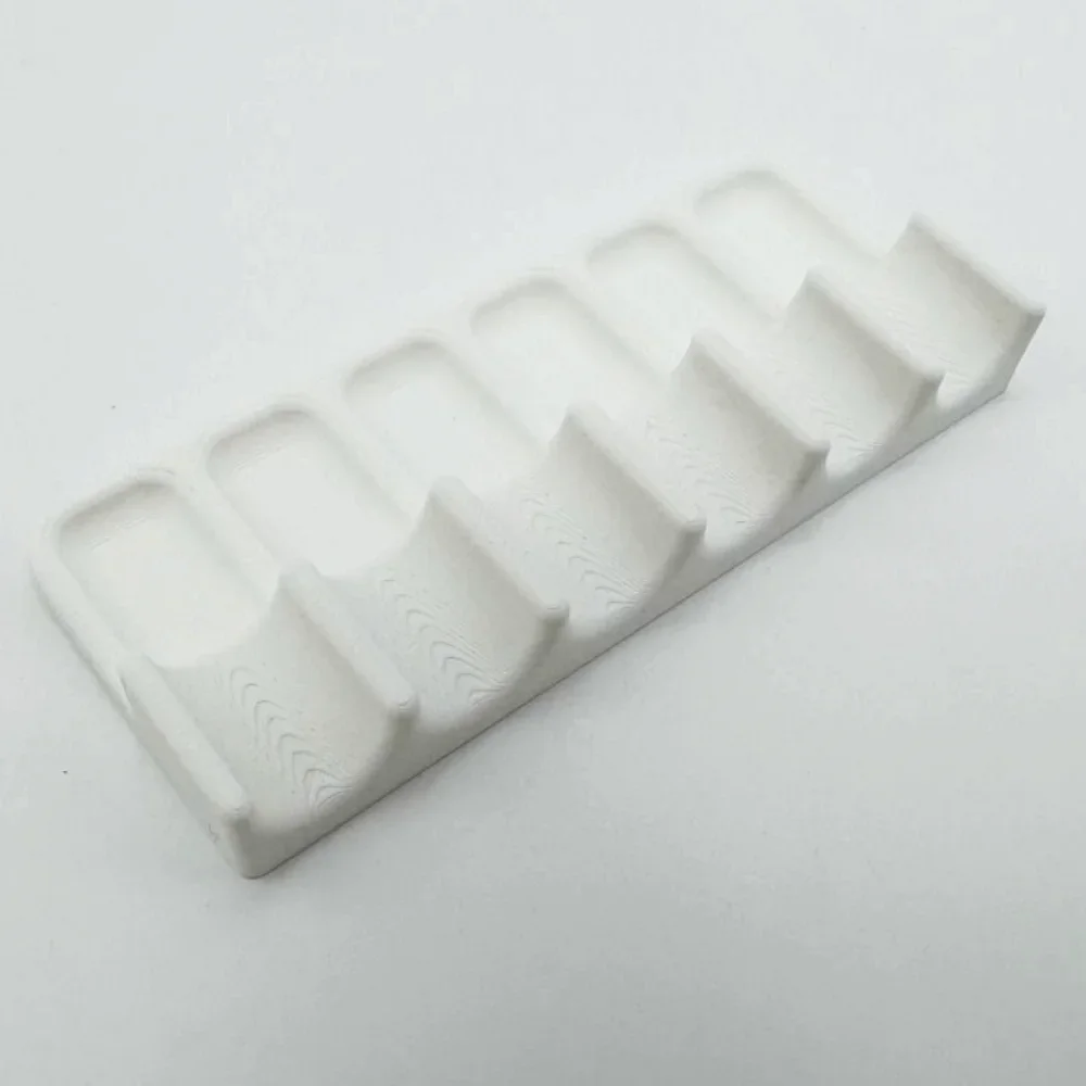 3D Printed Plastic Brush Holder Lightweight Durable Painting Brush Rest Holder Easy To Clean Mini Size Brush Storage Box
