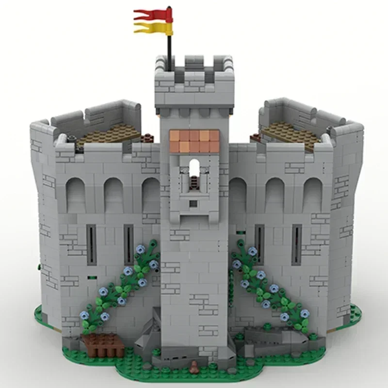 Modelo de fortaleza militar, Moc, bloques de construcción, castillo, torre de defensa, tecnología Modular, regalo, juguetes de Navidad, conjuntos de bricolaje, montaje