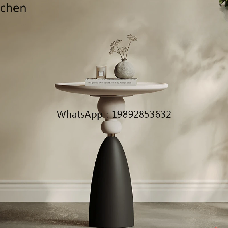 

CB1 high-end artistic sense small apartment modern simple sofa corner few cream wind small table