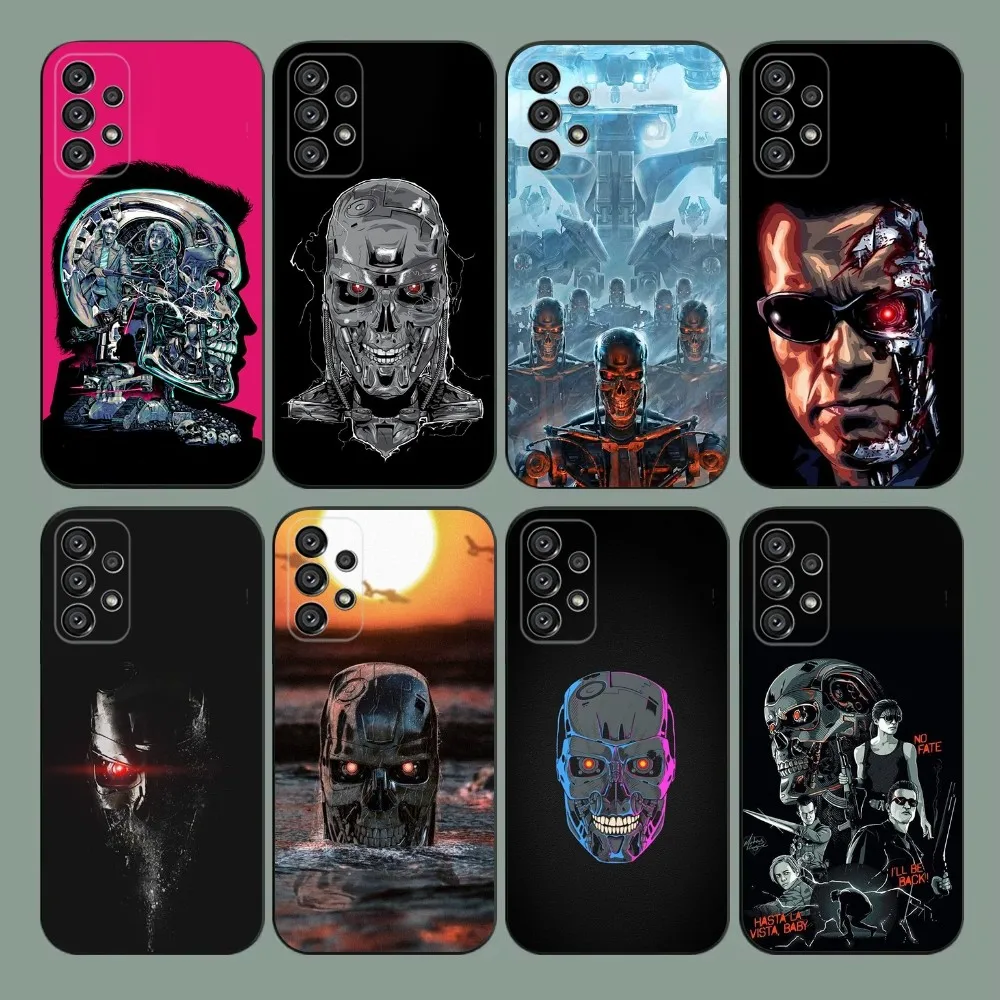 Movie The T-Terminator  Phone Case For Samsung Galaxy A20,A21s,A22,A31,A32,A52,A53,A72,73,A80,A91 Soft Black Cover