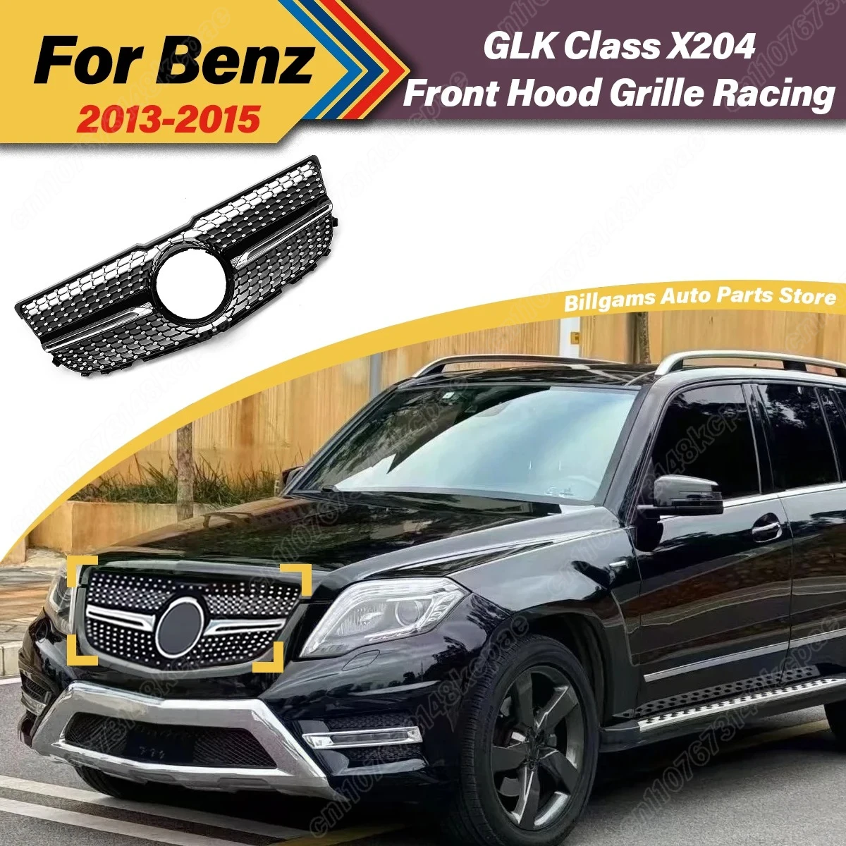 

For Mercedes-Benz GLK Class X204 GLK260 GLK300 GLK350 2013 2014 2015 Car Engine Air Intake Grille Diffuser Decoration Body Kit