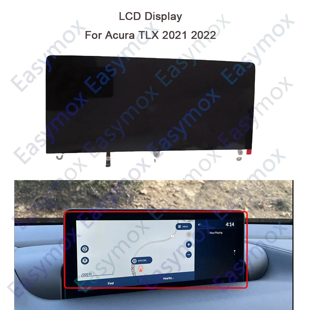 

12.3 Inch LCD Display For Acura TLX 2021 2022 Navigation Multimedia Radio Screen Repairment 39710-TGV-A11