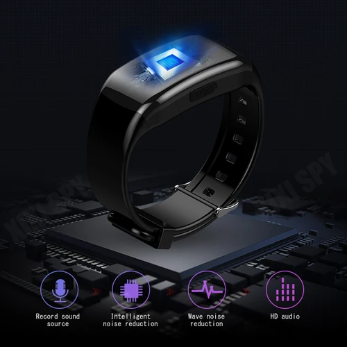 Imagen 2 del producto Mini cámara reloj 1080P HD DV profesional grabadora de vídeo de voz Digital pulsera dictáfono sonido pequeño Micro hogar secreto