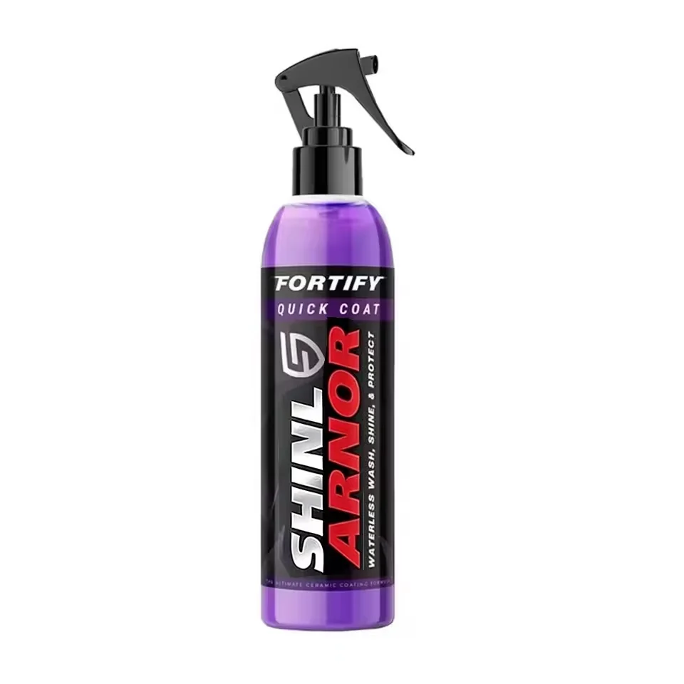 2026 CHEGIT Fortify Quick Coat Revestimiento Cerámico Pulverizable para Coche, Cera y Pulimento, Lavado sin Agua, Cera y Pulimento Hidrofóbico de Capa Superior