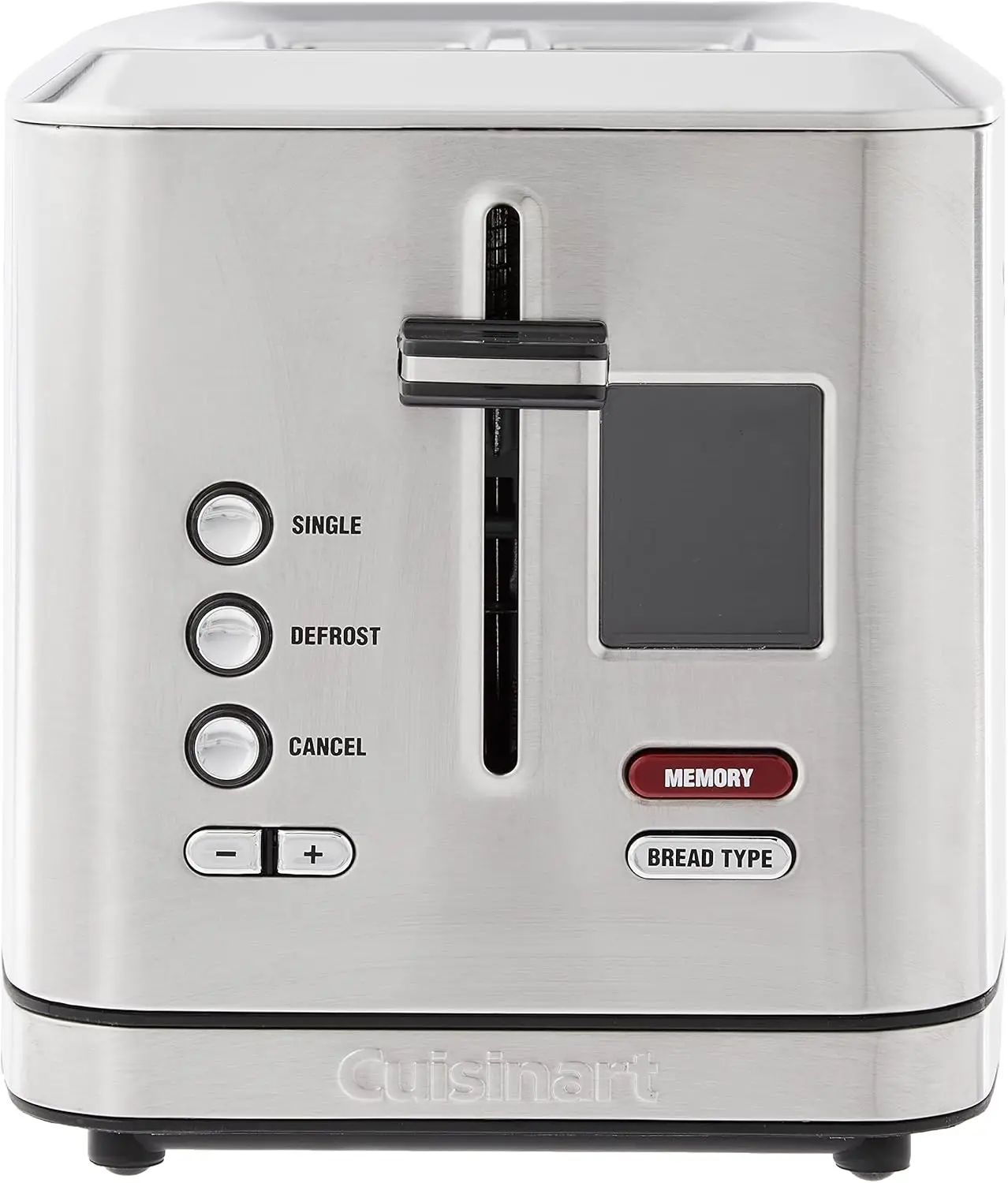 CPT-720 2-Slice Digital Toaster with MemorySet Feature, silver