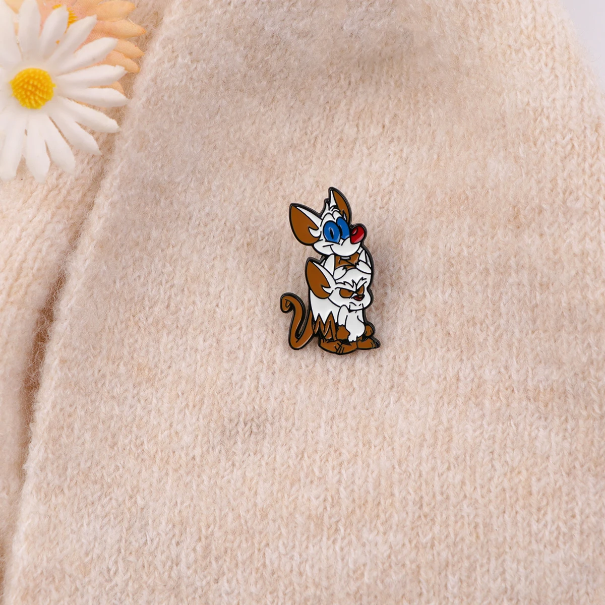 Animali smaltati Spille Spille divertenti Zaino Distintivi da bavero Accessori per gioielli di moda Regali souvenir per festival per le donne