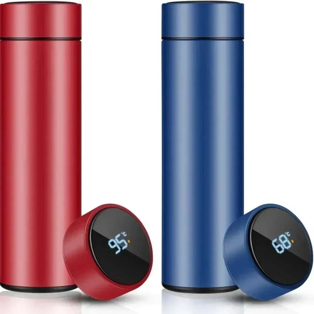 New 500ML  Large Capacity Thermos Flask LED Smart Vacuum Bottle Temperature Display Premium Cup for Drinking Utensils