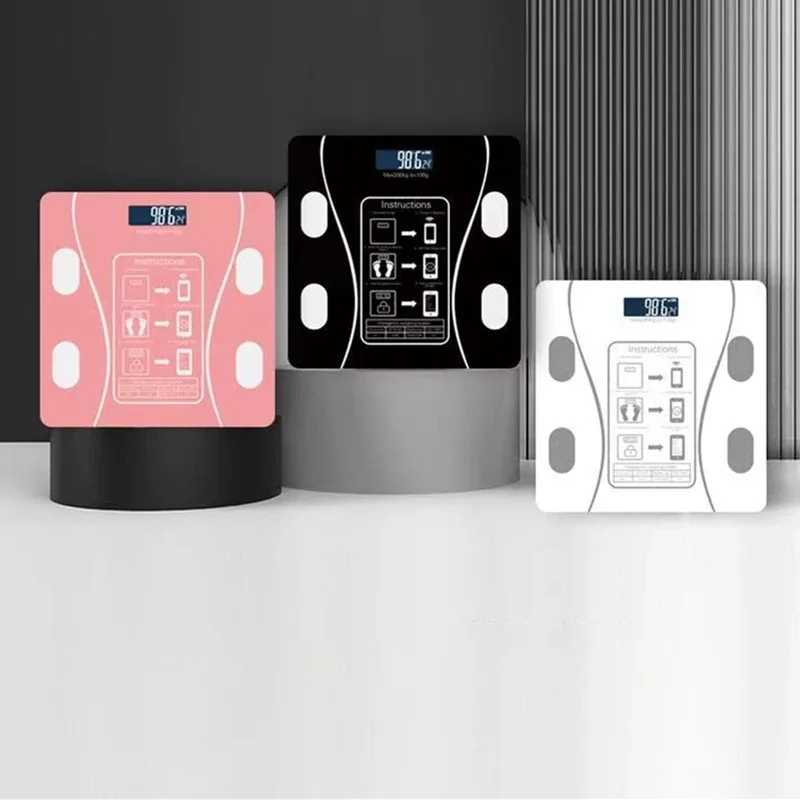 NEW HOT Body Fat Scale Smart Wireless Digital Bathroom Weight Scale Body Composition Analyzer With Smartphone App