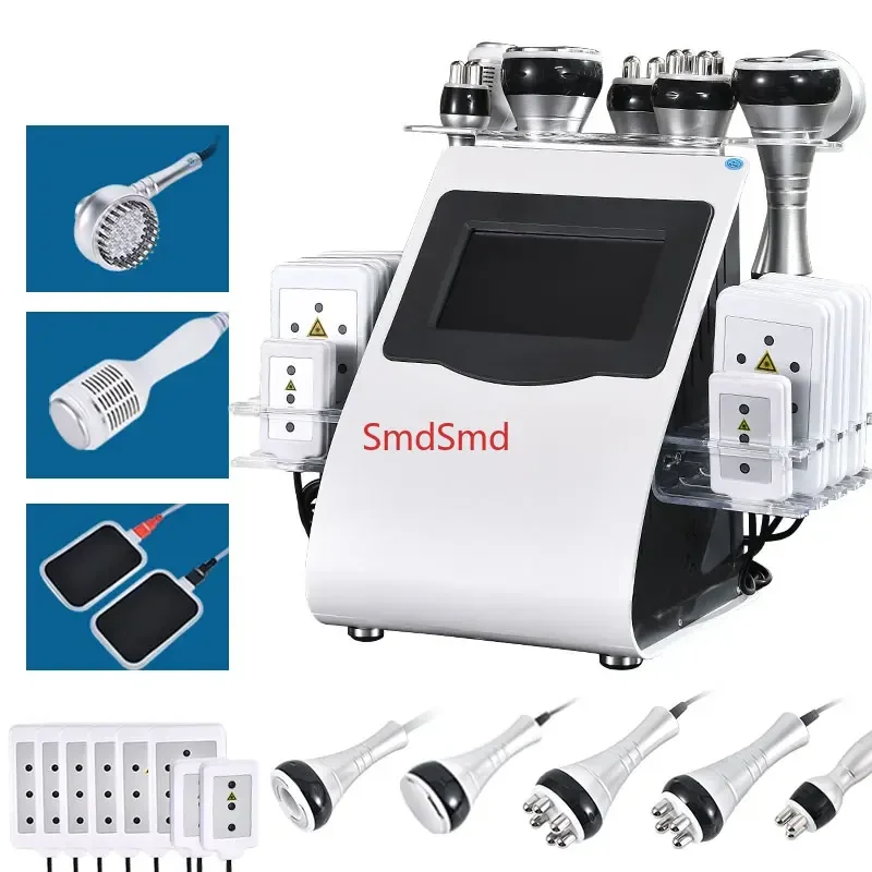 9 in 1 40K cavitation machine vacuum weight loss and slimming device anti fat mass  ultrasonic beautiful equipment