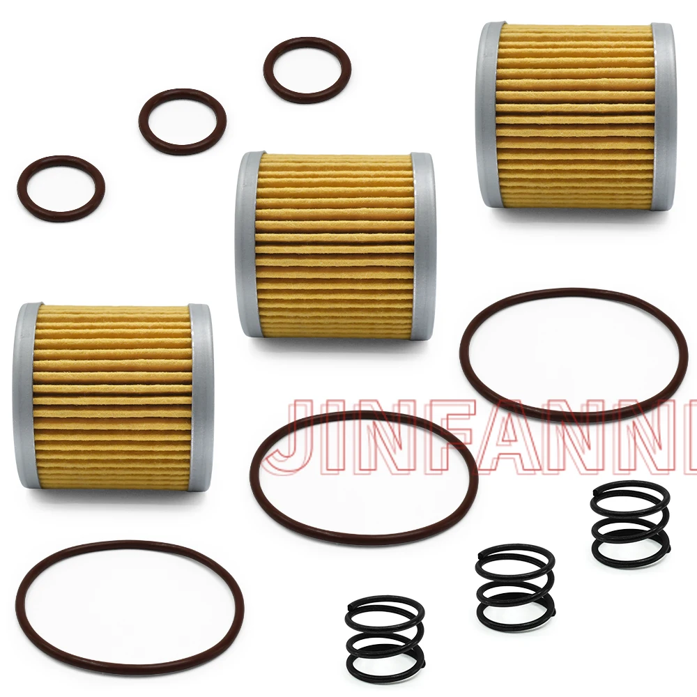 For Kawasaki KFX400 2003-06, KLX400R KLX400SR 2003 3pcs Oil Filters Kit & O-Ring
