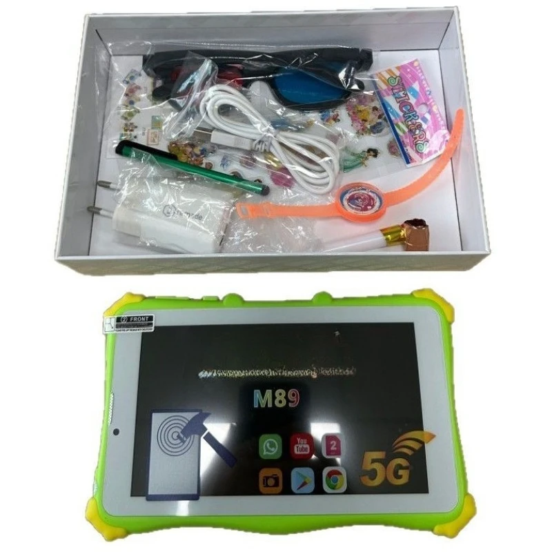 

7-Inch Kids Tablet Learning Entertainment Calling SIM + WiFi M89