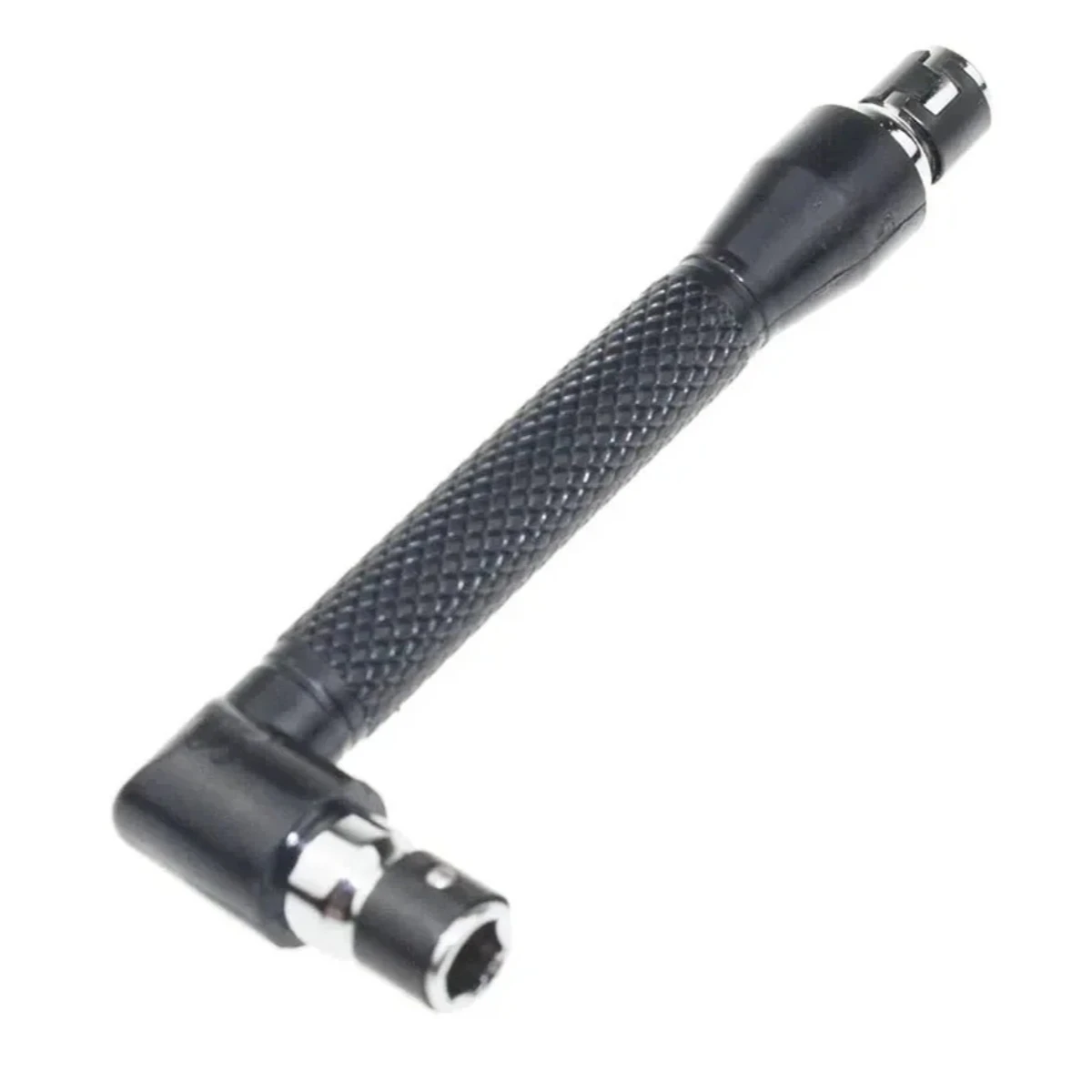 Mini Double-ended L Bushing Wrench 6.35mm 90° Right Angle Pilot Tip Carpenter Handle Uses For Home Maintenance Utility Tool