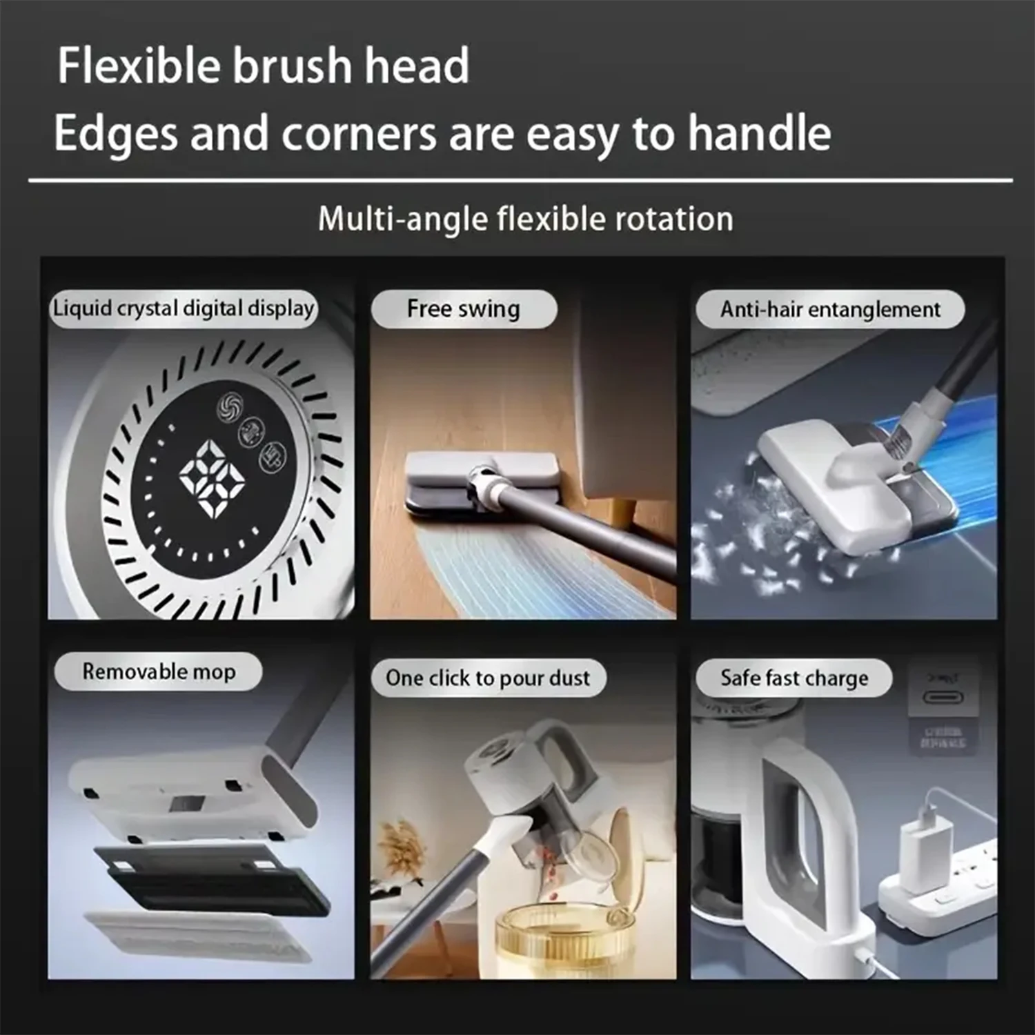 Беспроводной ручной пылесос Беспроводной ручной пылесос Платный автоматический пылесос для дома, автомобиля и домашних животных Мини-пылесос