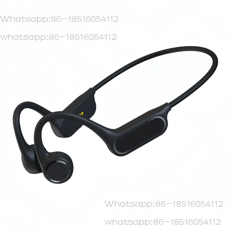 True bone conduction bluetooth headset long battery life 10h running cycling swimming sports headset
