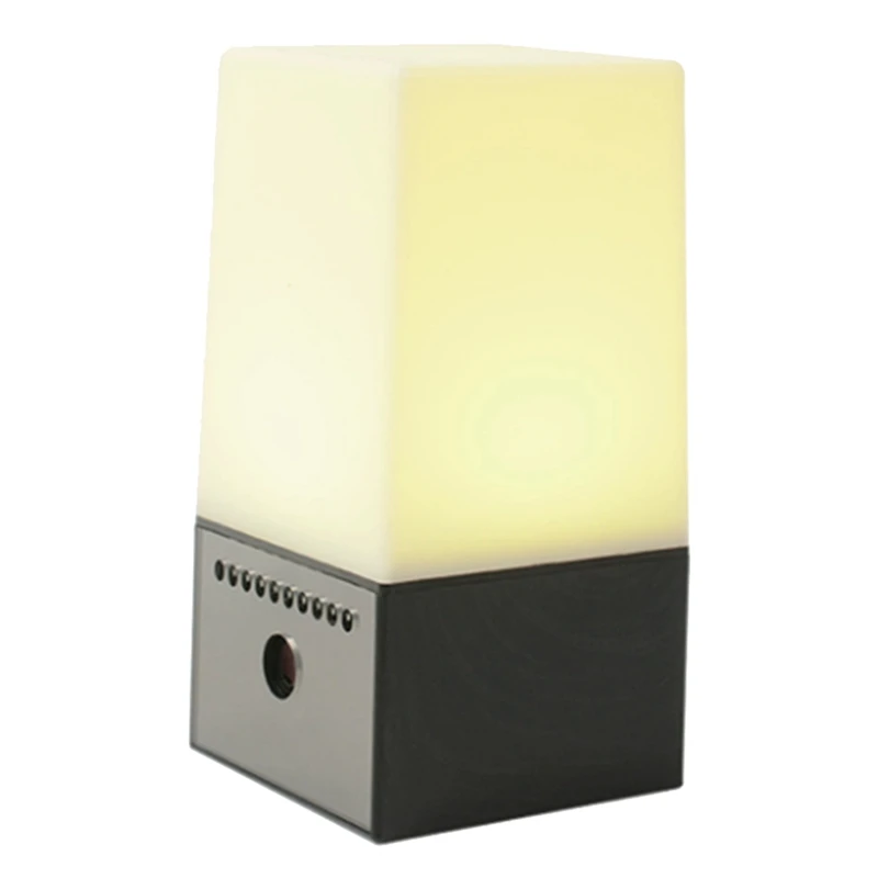 ABSQ-Mini Wireless Camera 4K HD Wifi Security Nanny พร้อม RGB Night Light 130 °   การตรวจจับการเคลื่อนไหวแบบไวด์วิสัยทัศน์แบบเรียลไทม์