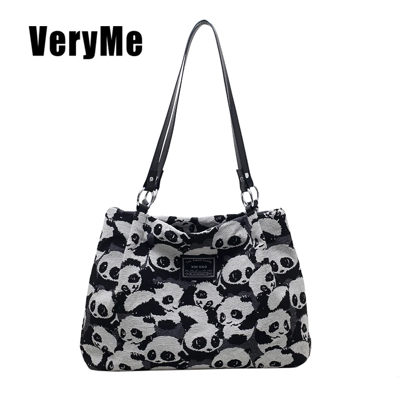 VeryMe-Bolso de mano de cuero sintético para mujer, Cartera de gran capacidad, de hombro, informal, a la moda, 2022