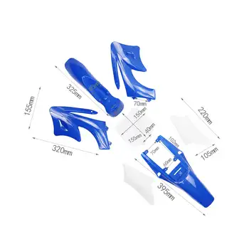 8 best sales Kit de carroceria para moto - №7