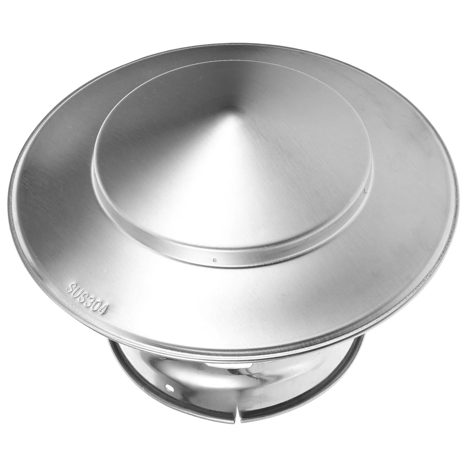 Stainless Steel 110mm Diameter Umbrella Chimney Cap Rainproof Birdproof Flue Cover Outdoor Stove Exhaust Pipe Accessory