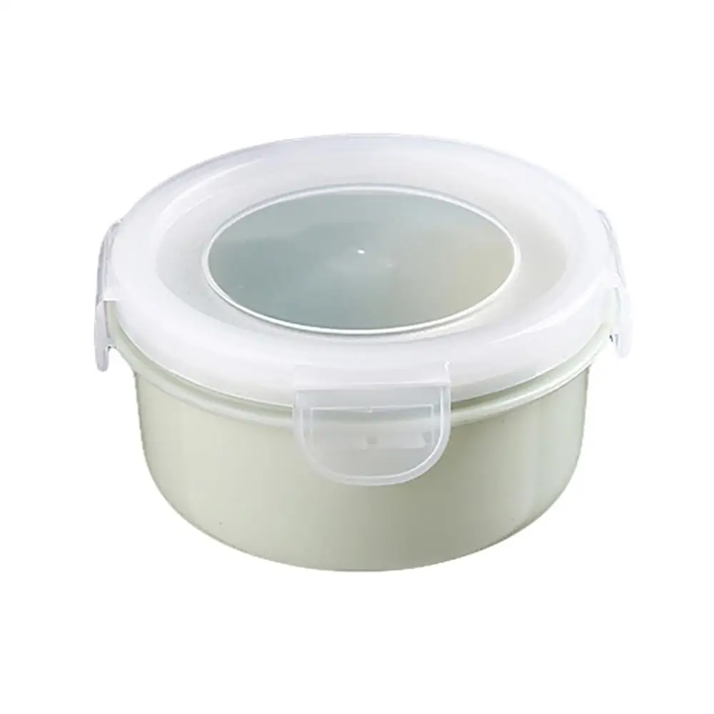 Round/Rectangle Kitchen Organizer Food Storage Container Seal Crisper Lunch Box Airtight Portable Leakproof Large Capacity Box