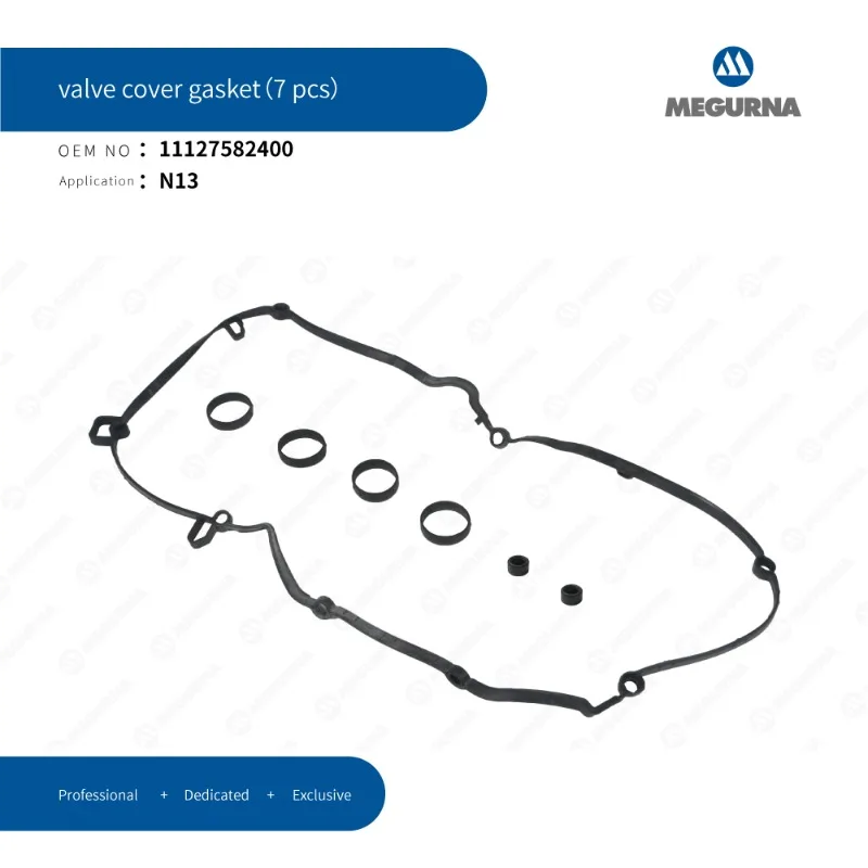 N13 1.6T Engine Valve Cover Gasket For BMW 114i 120i 320i MINI Cooper R59 R61 Peugeot 508 Citroen C5 Car Accessories 11127582400
