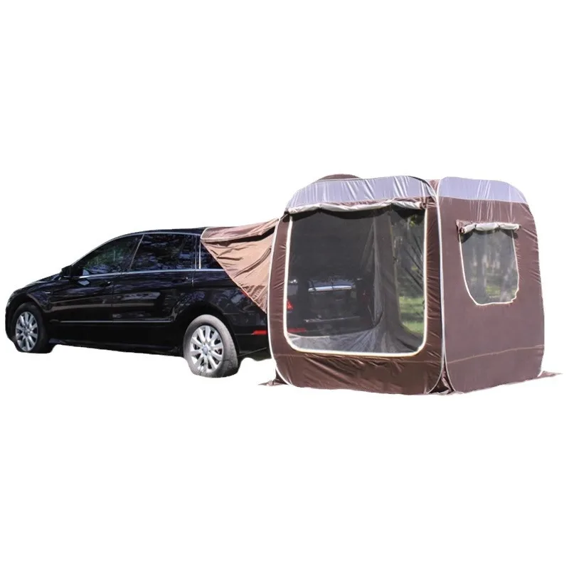 

Outdoor Car Rear Automatic Tent Self Driving Tour Extension Car Rear Side Multifunctional Fast Opening Camping Sunshade Tent