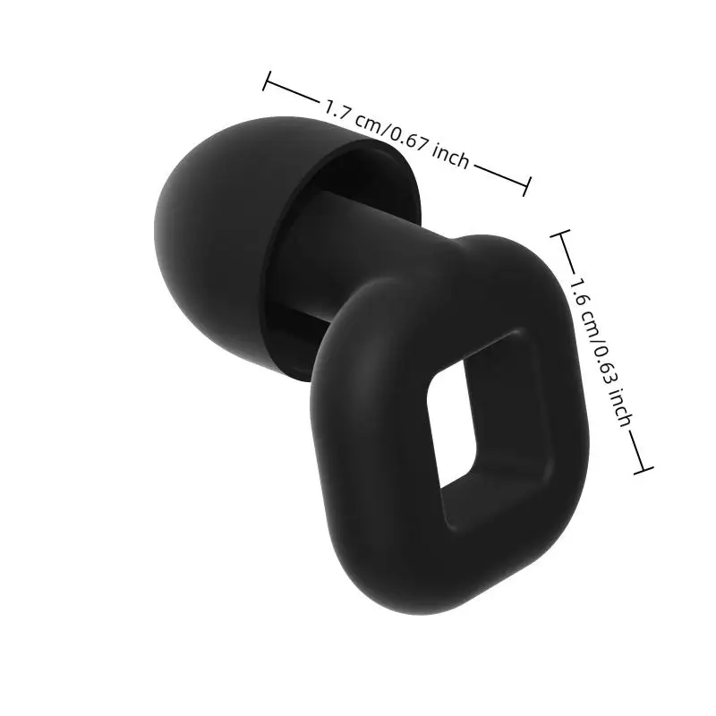 الحفل الأذن المقابس سيليكون النوم الأذن المقابس الحد من الضوضاء مكافحة الشخير الصوت قابلة لإعادة الاستخدام التركيز والنوم للمرأة رجل #6