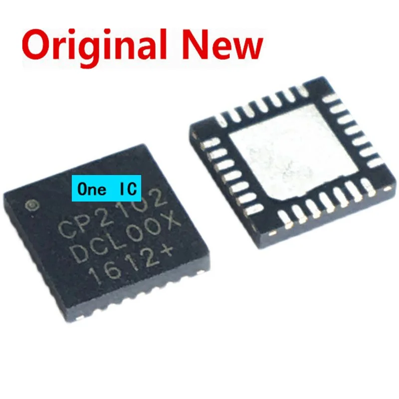 5pcs Brand New CP2102-GMR CP2102-GM CP2102 2102 QFN28 Original Genuine Ic IC chipset Original