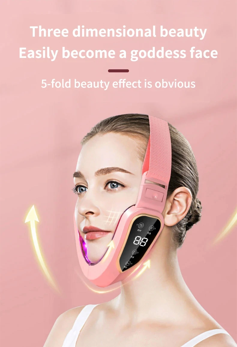 Elektrisches Gesichts Massagegerät Für V-line Lifting Und Pflege_voghion.com