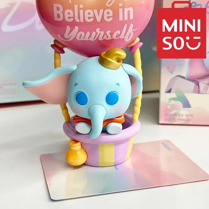 New Miniso Famous Product Disney Dumbo Day Illusion Series Blind Box Trendy Toy Figure Surprise Gift Box Model Toy Cute Gifts