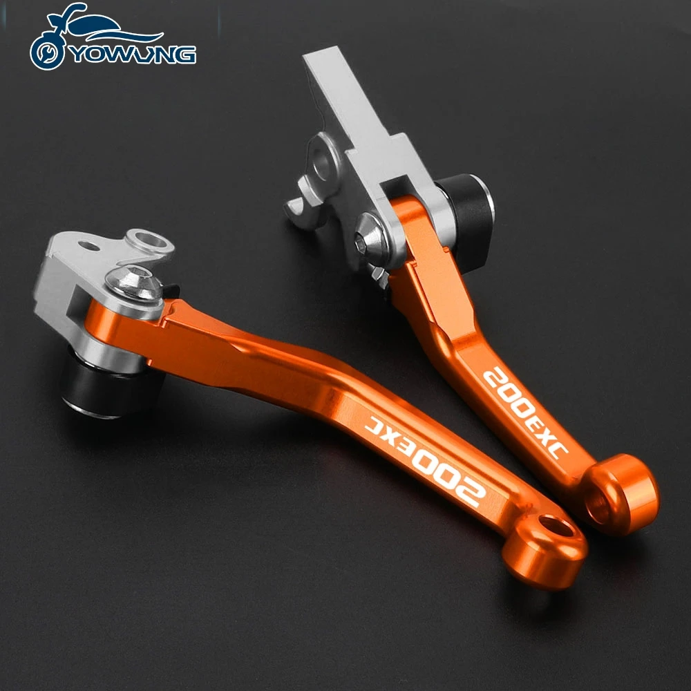 

Motorcycle DirtBike Motocross dirt bike Pivot Brake Clutch Levers For 200EXC XC 2016