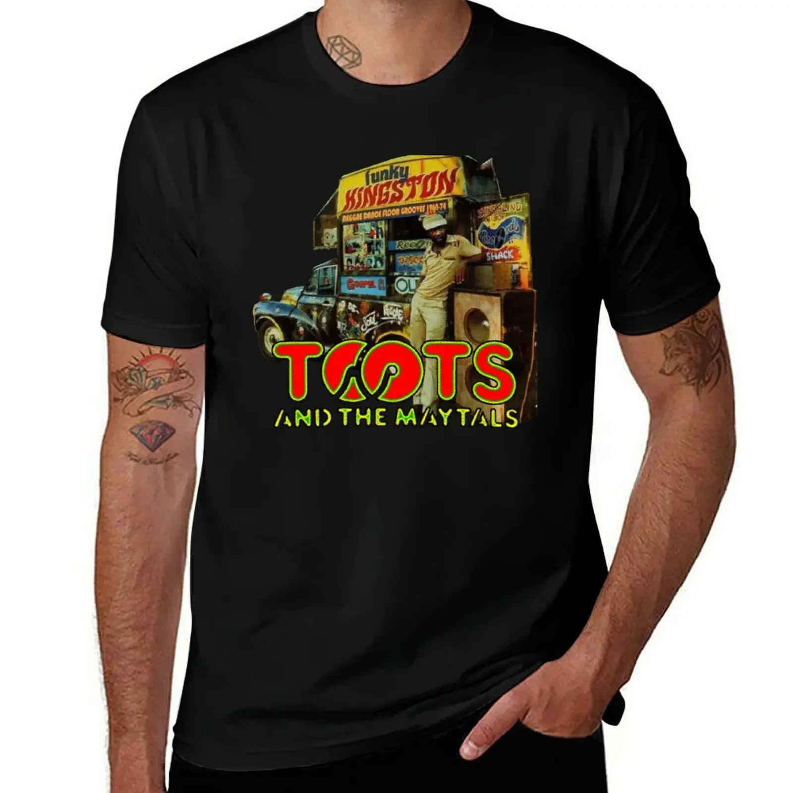 Toots And The Trio Maytals Funky Kingston - Ska - Reggae - Rocksteady T-Shirt summer top for a boy men clothing