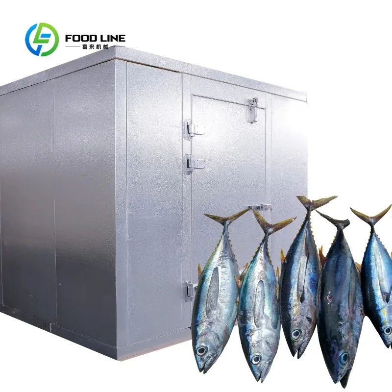 Detachable  Compressor Cold Storage Room Refrigeration Unit Featuring Gear Gearbox for Fish Meat Frozen Food Storage