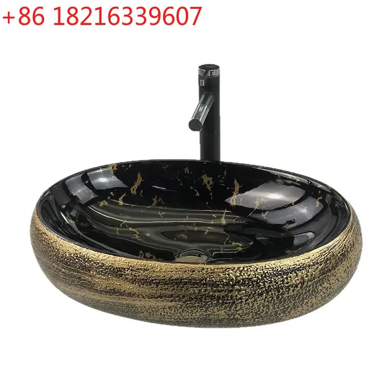 YAOCeramic Wash Basin Countertop Art Sink Multi Style Bathroom Vessel Basin Manufacturer Wholesale