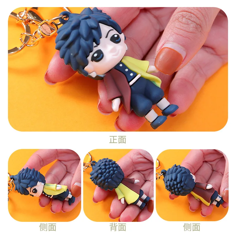 Miniso High-end and exquisite key chains, pendants, epoxy resin dolls, children's claw machines, key chain small gifts