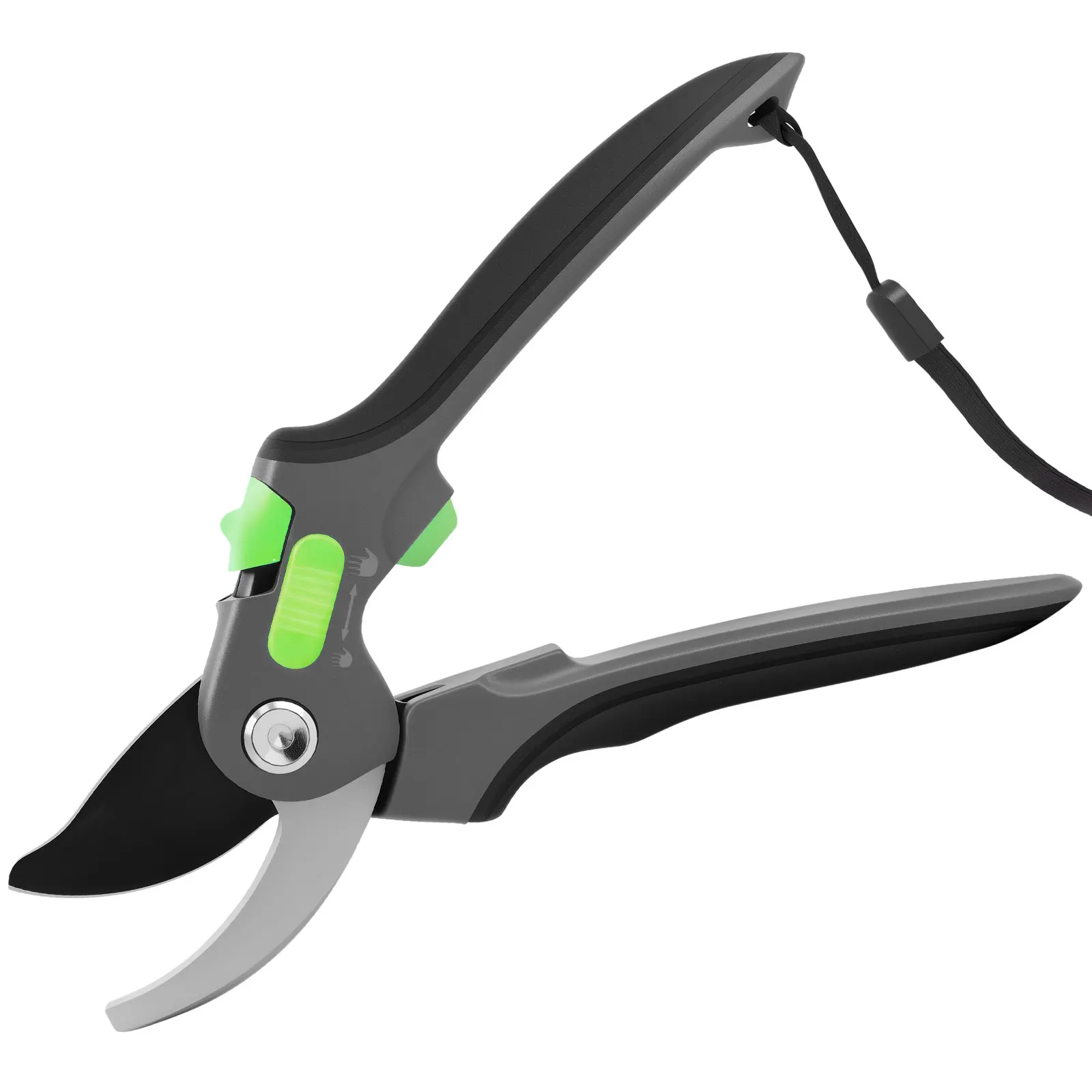 

8.6in Steel Garden Pruning Shears with Safety Lock Handheld Gardening Shears Non Slip Plant Clippers Gardening Tool for Branches