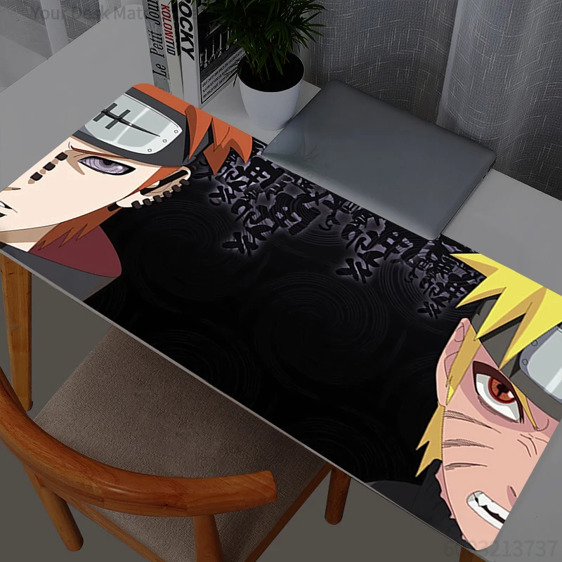 

Японский аниме-коврик для мыши Naruto, большой XXL размер, скоростной мини-коврик для ПК, компьютерной клавиатуры, настольный коврик, игровые аксессуары, новый коврик для мыши