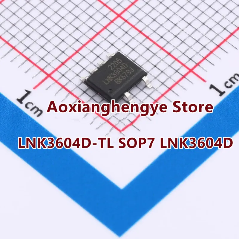 5PCS LNK3604D-TL SOP-7 LNK3604D Energy Efficient, Low Power Off-Line Switcher IC With Integrated System Level Protection