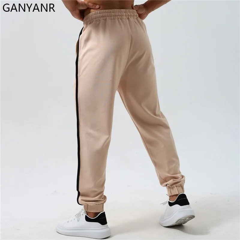 Ganananr pantaloni da corsa uomo Leggings tasche palestra sport basket pantaloni sportivi pantaloni fitness abbigliamento sportivo allenamento Jogger allenamento