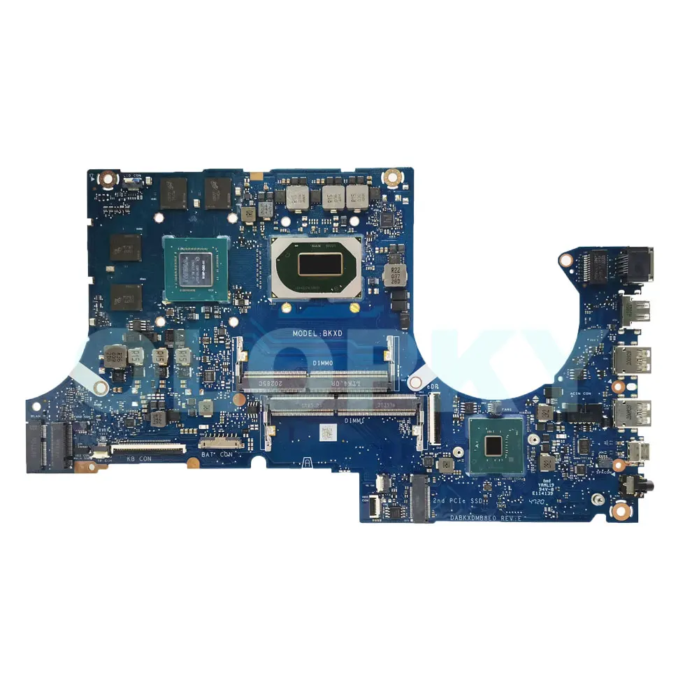 FX506LH DABKXDMB8F0 เมนบอร์ดสําหรับ Asus FX506L FX706L พร้อม i5-10300H i7-10750H CPU GTX1650/1650Ti 4GB GPU 15/17 นิ้ว 100% test