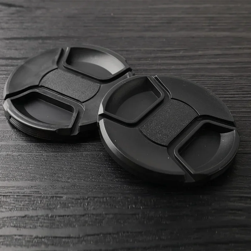 Camera Lens Cap 40 5mm 49mm 52mm 55mm 58mm 62mm 67mm 72mm 77mm 82mm Snap on Front Lens Cap for Camera High Quality 1PC