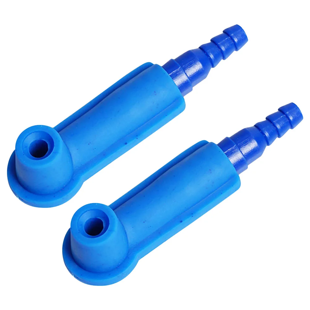 

2 Pcs Hose Connector Brake Fluid Bleeder Oil Changer Air Car Accessories Exchange Tool Machine Parts