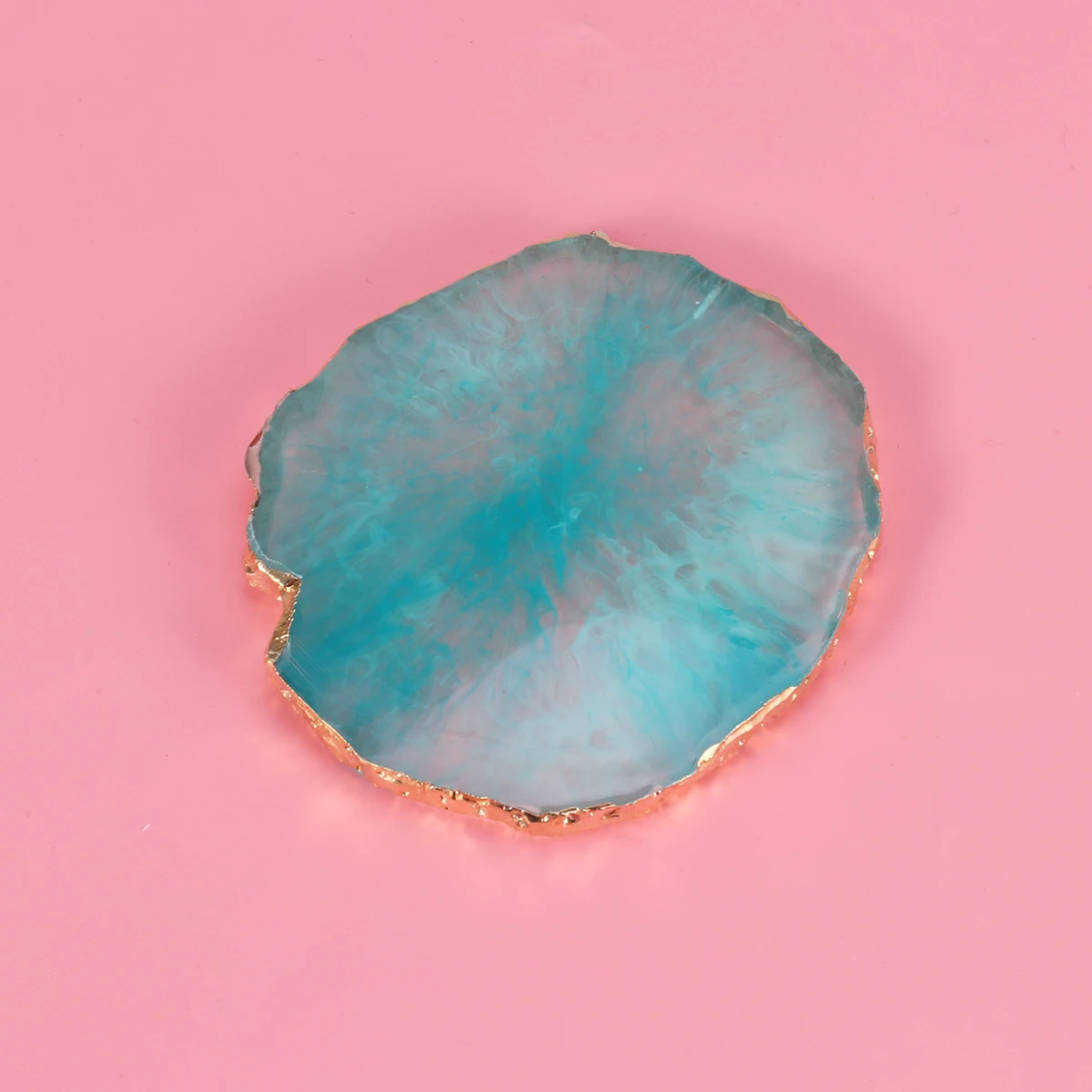 

Resin Palette Tray Painting Palette Display Board Blue Painting Non Toxic Durable Easy Clean Storage Round Art Supplies