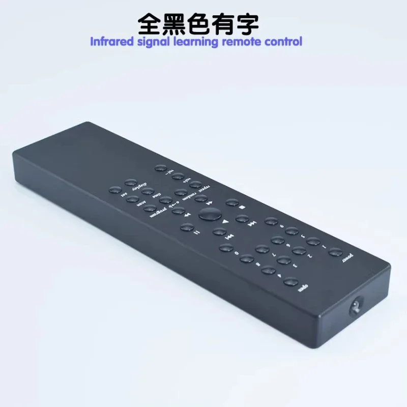 Infrared signal learning type CD audio remote control Aluminum alloy material Fever front amplifier Intelligent remote control