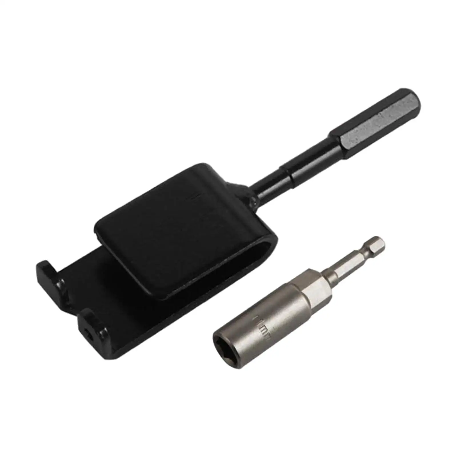 Ice Shelter Tent Fixer Accessory Metal Anchor Drill Adapter Impact Socket Tool for Quick Peg Installation