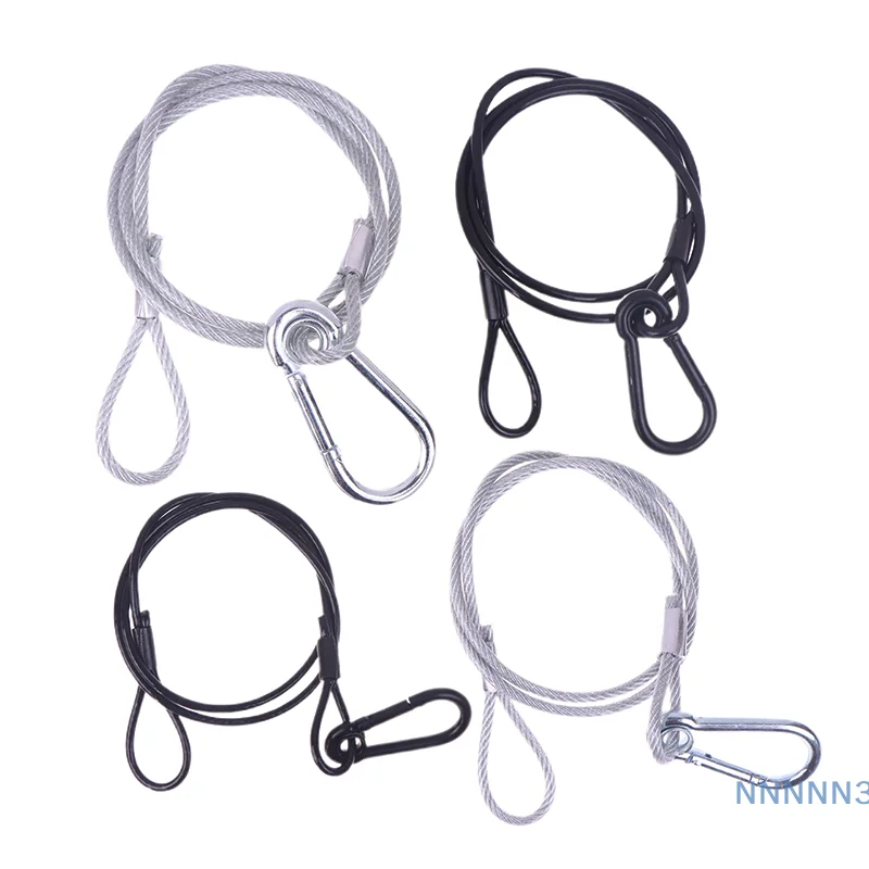 Top Quality 70/80/100cm Stage Light Safe Wire, Steel Safety Rope with Lock