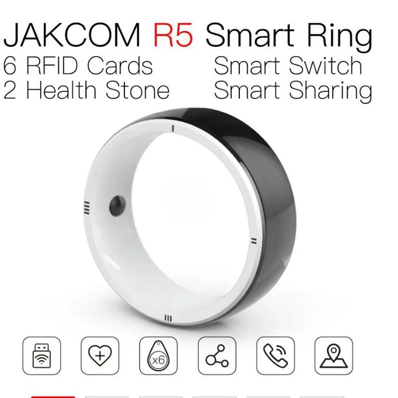 

JAKCOM R5 Smart Ring Best gift with toys for men m6 smartband band 6 global version nfc 5 android warch 3